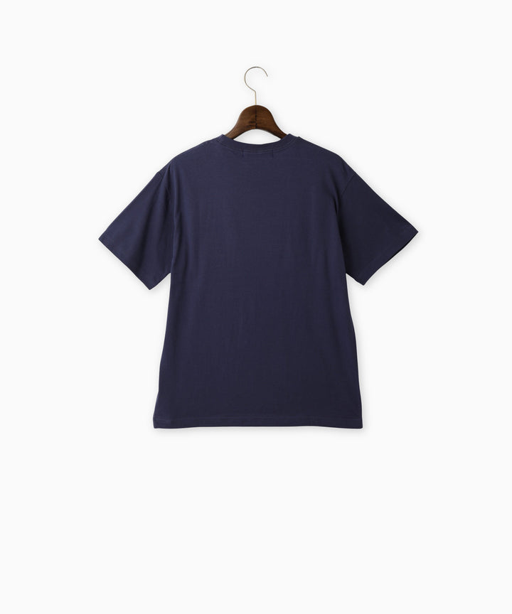メッセージプリントコットンTシャツ