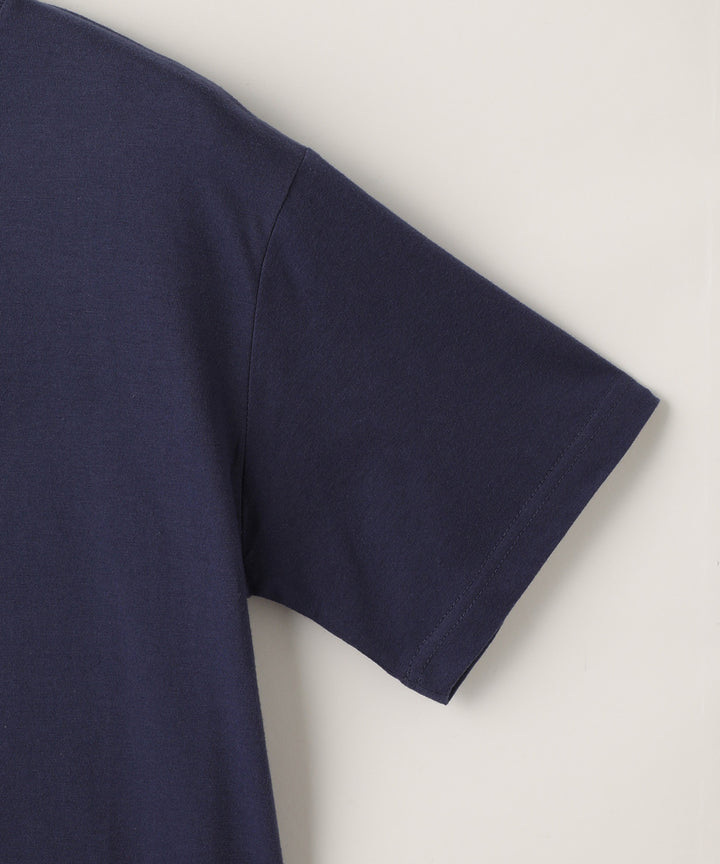 メッセージプリントコットンTシャツ