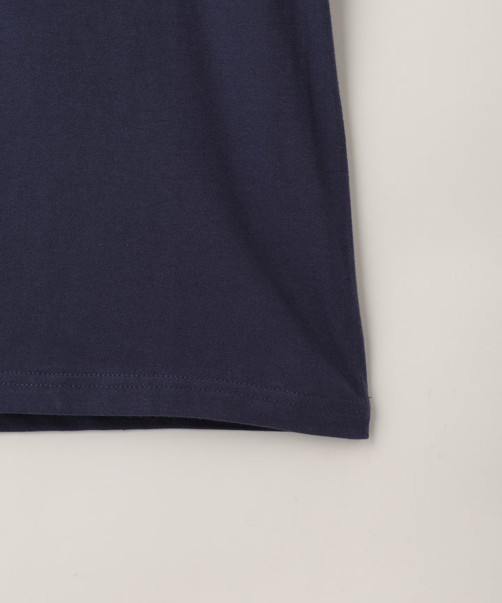 メッセージプリントコットンTシャツ