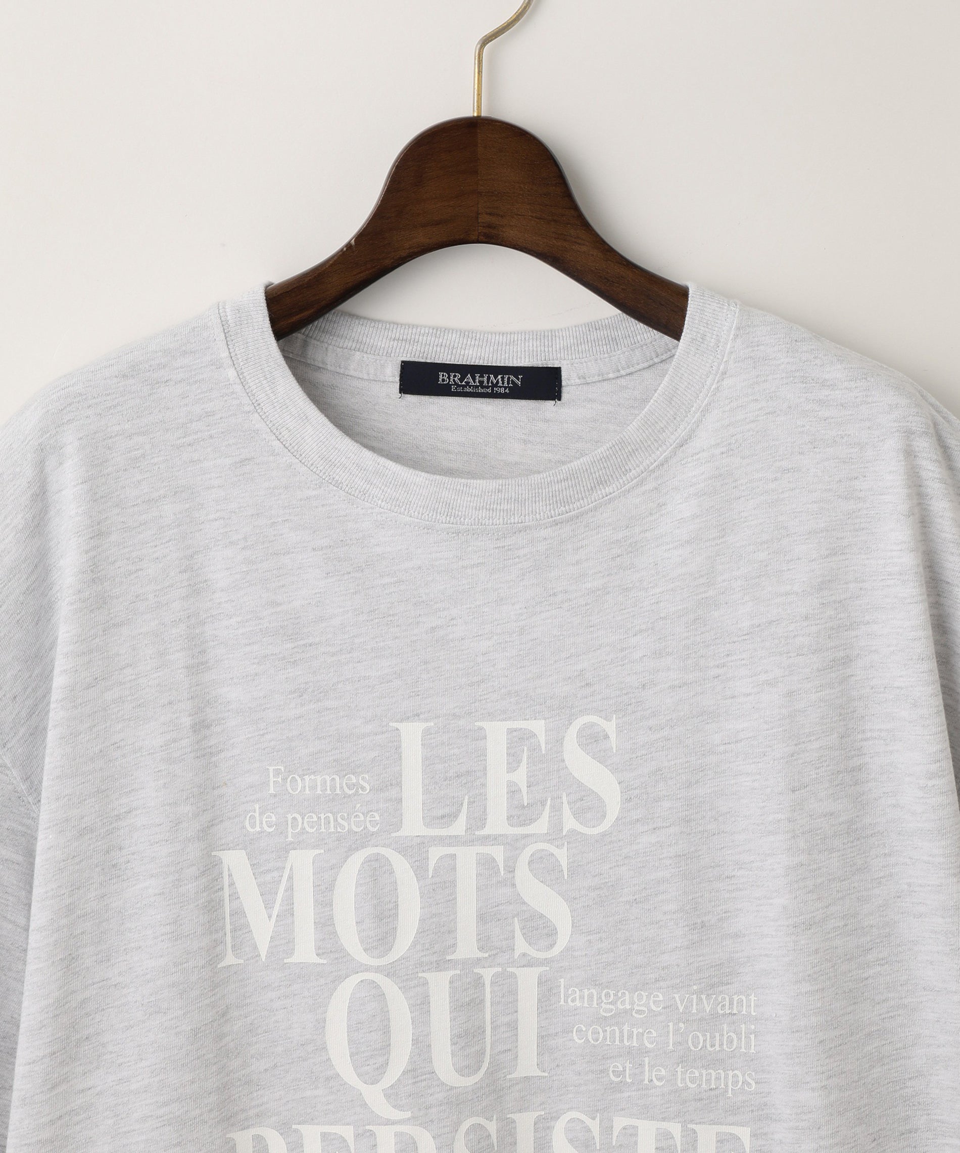 メッセージロゴプリントTシャツ – FACE SANS FARD
