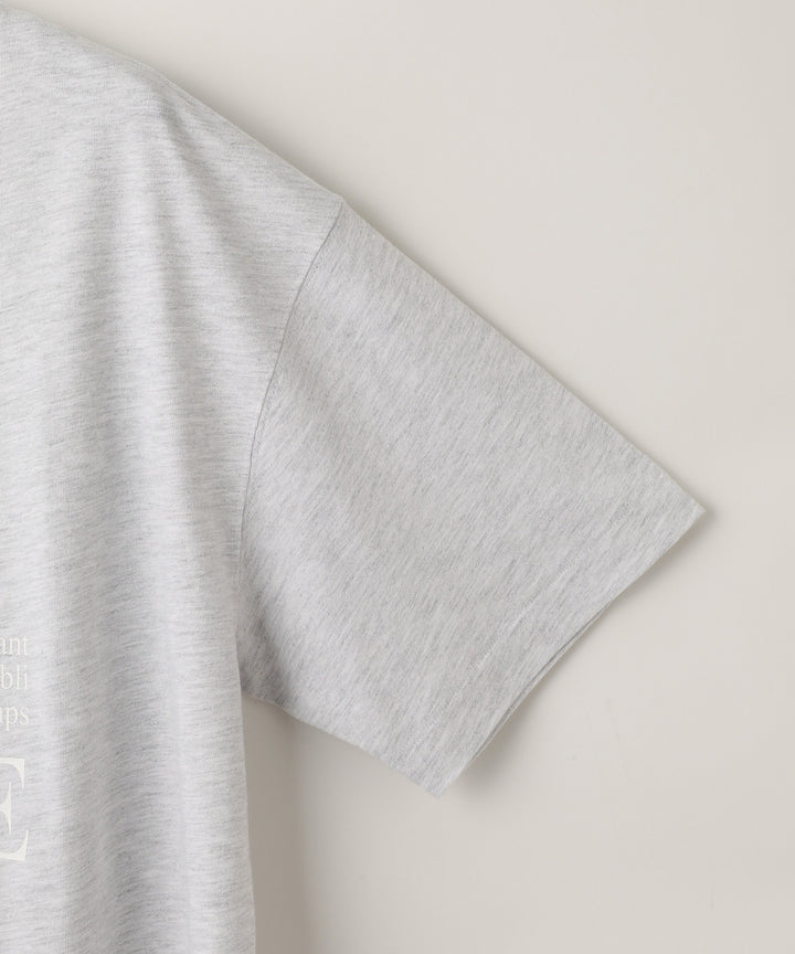 メッセージロゴプリントTシャツ