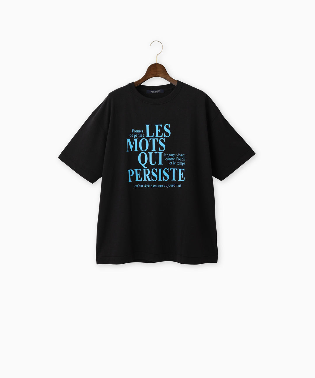 メッセージロゴプリントTシャツ