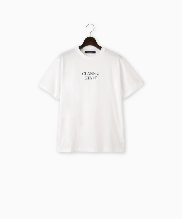英字ロゴプリントTシャツ