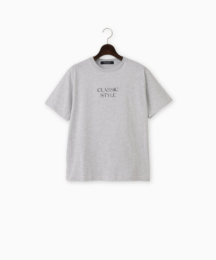 英字ロゴプリントTシャツ