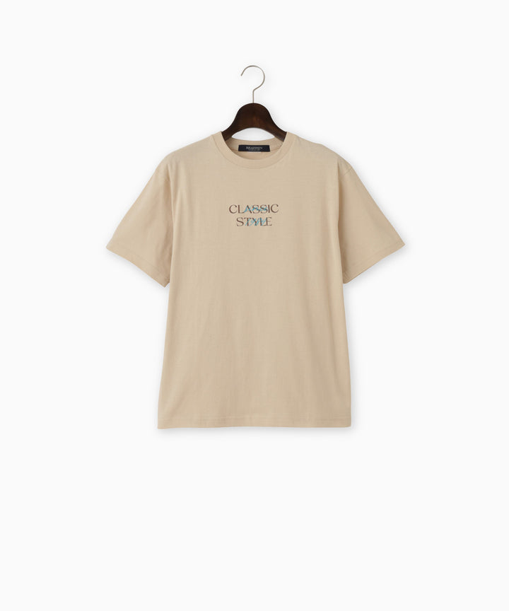英字ロゴプリントTシャツ
