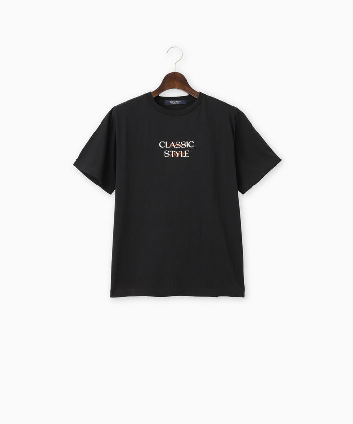 英字ロゴプリントTシャツ