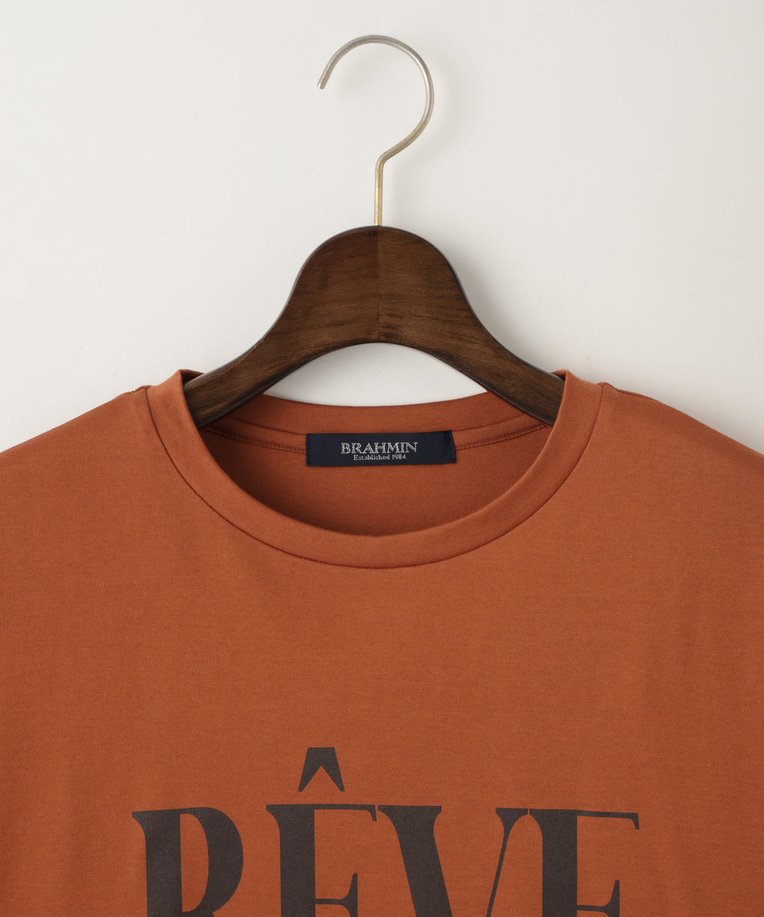 袖スリットロゴプリントTシャツ