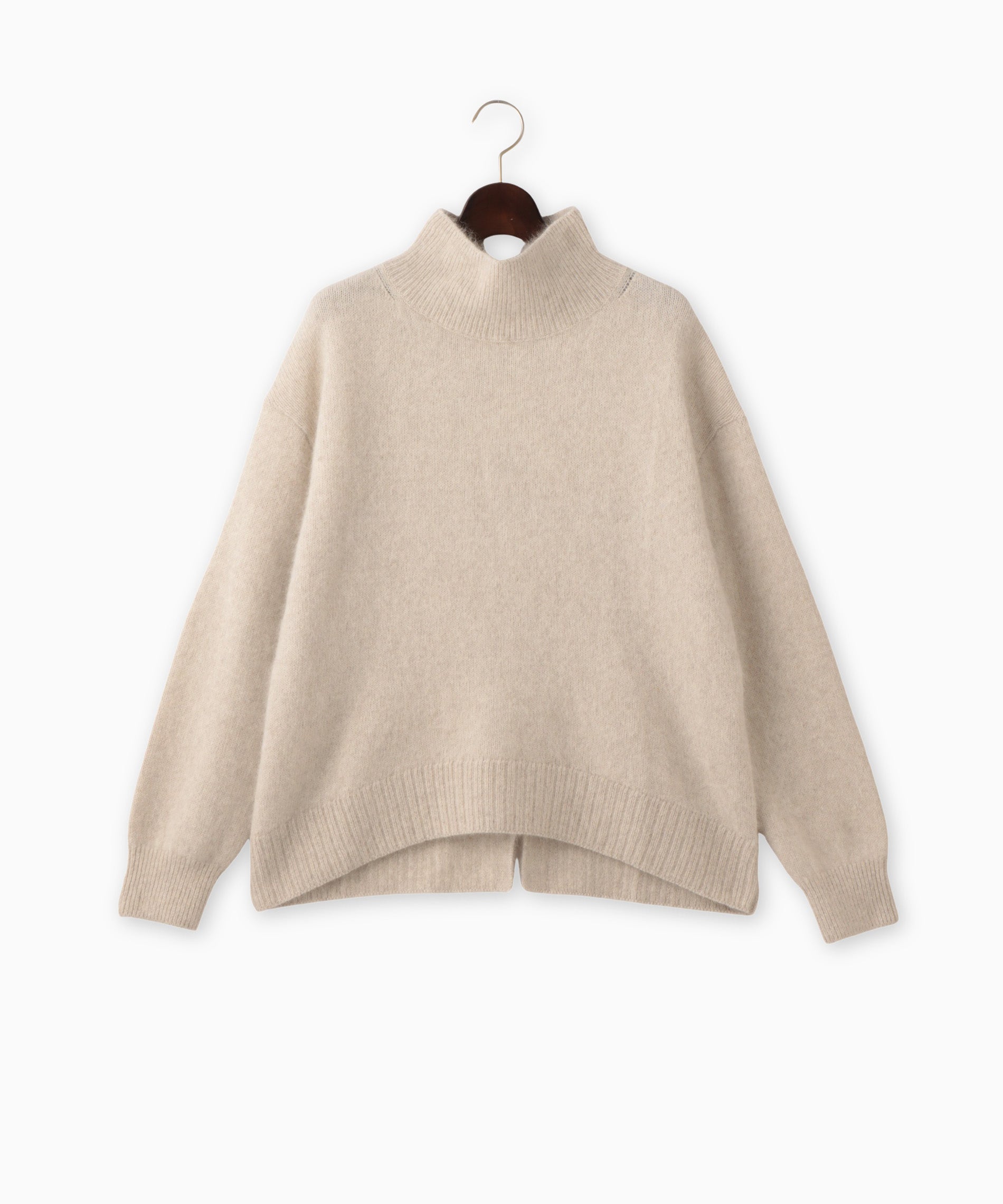 FOX混スタンドネックニット – FACE SANS FARD