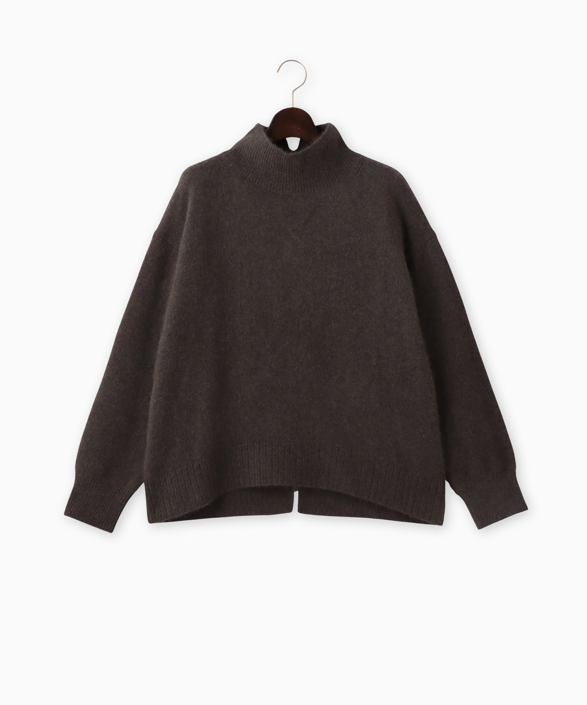 FOX混スタンドネックニット – FACE SANS FARD