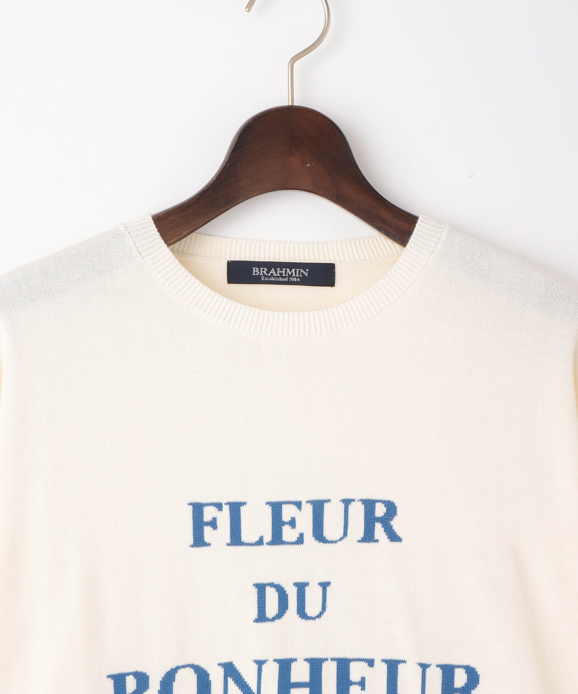 ふにです 12Gジャガードロゴニット – FACE SANS FARD