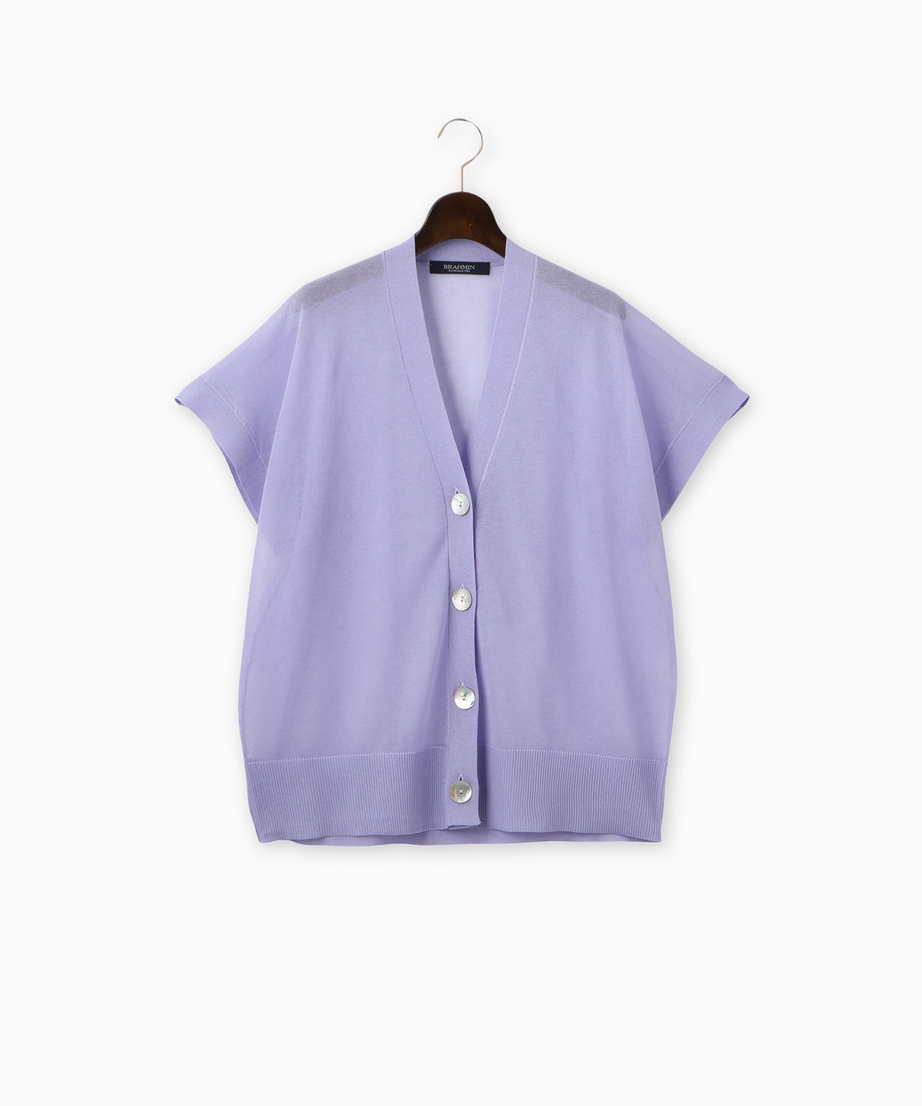 フレンチスリーブニットカーディガン – FACE SANS FARD