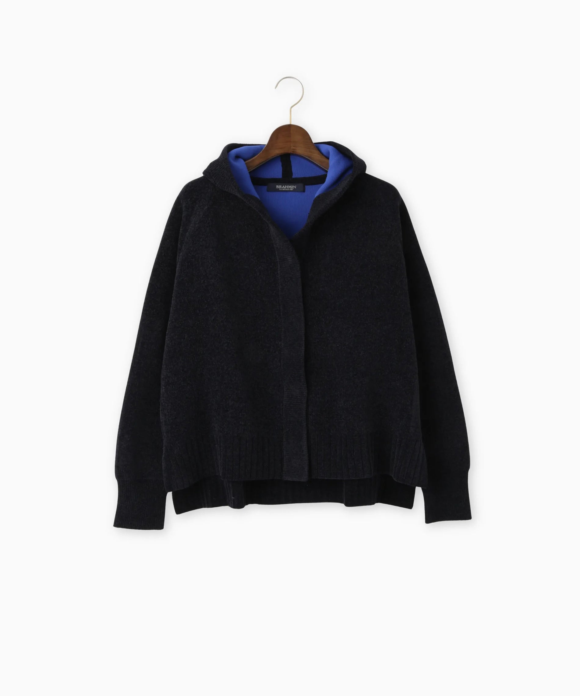 REFLEM フリンジニットパーカー ブラック フリーサイズ REFLEM フリンジニットパーカー ブラック フリーサイズ reflem