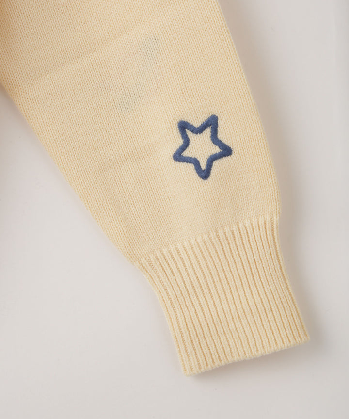 刺繍ロングカーディガン