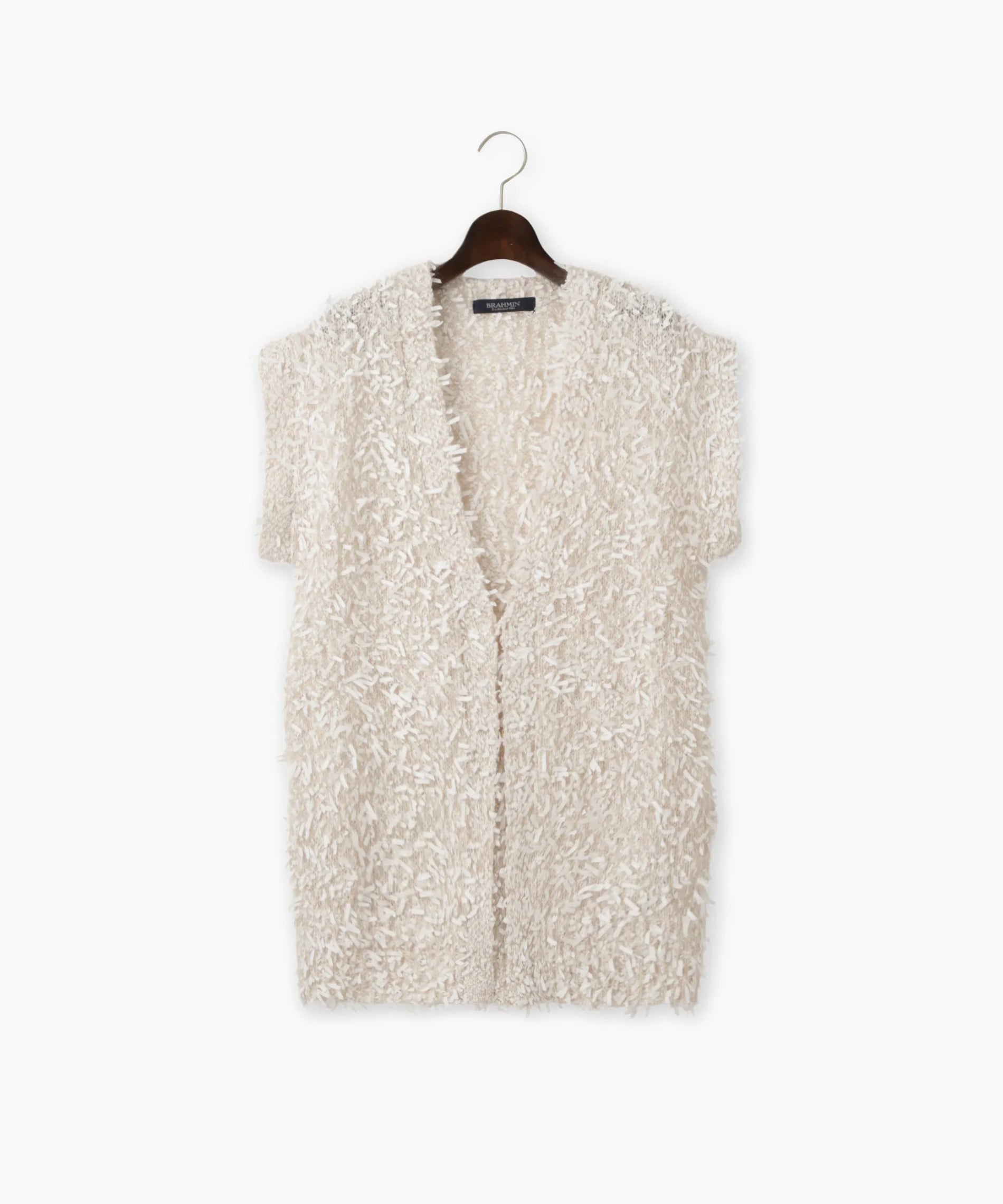 モヘヤMIXジレ – FACE SANS FARD