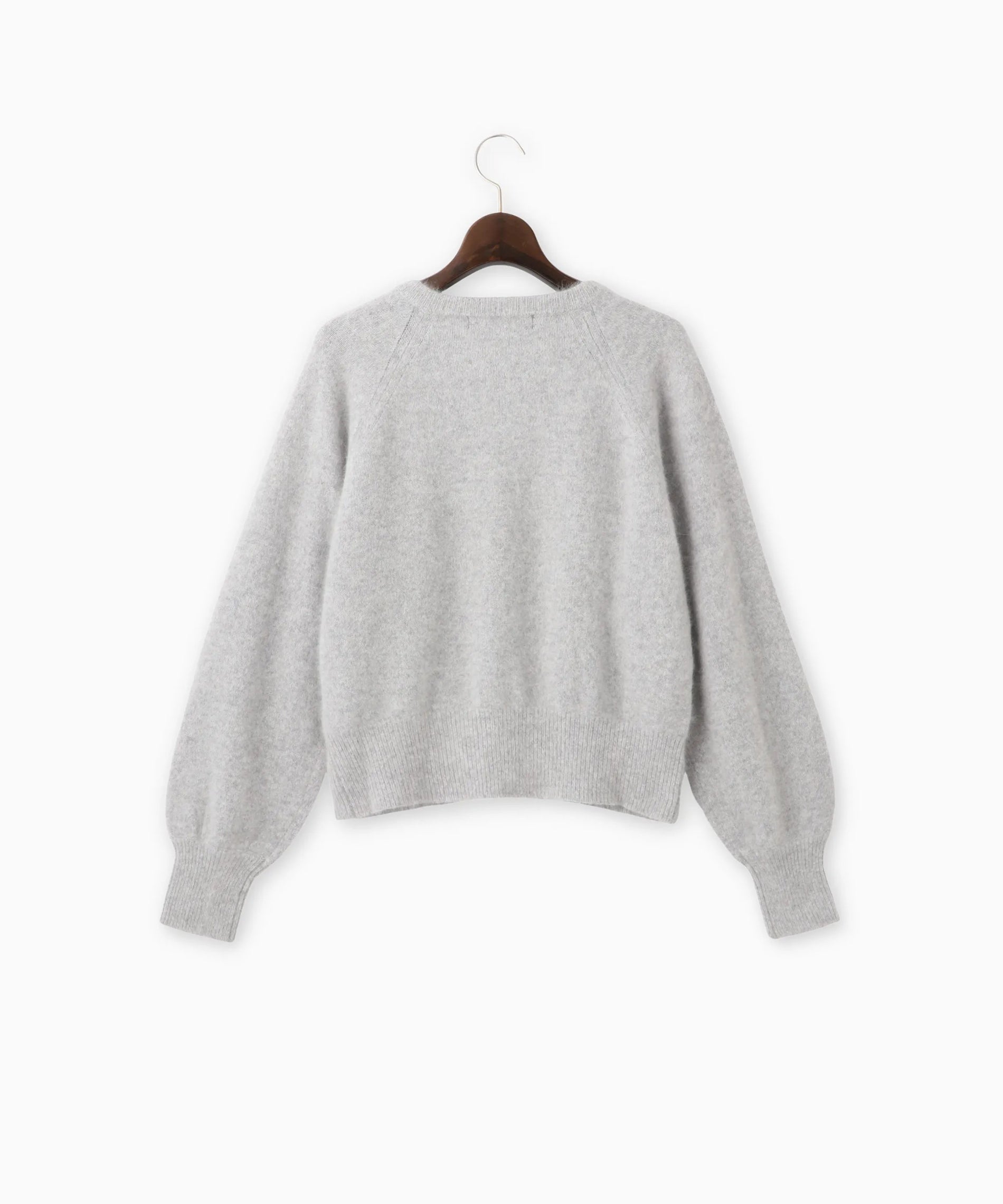 フォックス混コンパクトパールカーディガン – FACE SANS FARD