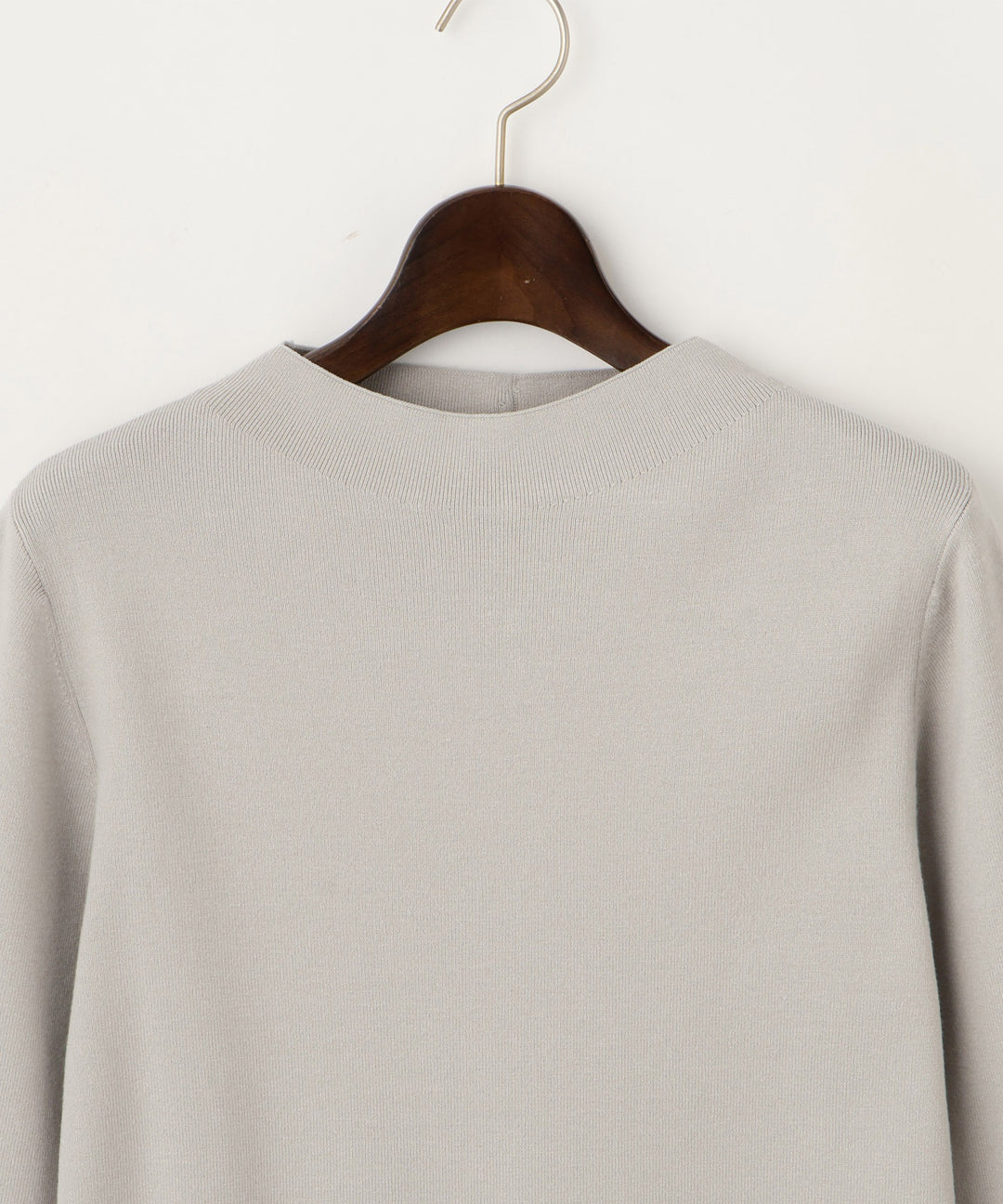 ハイゲージ総針ニット