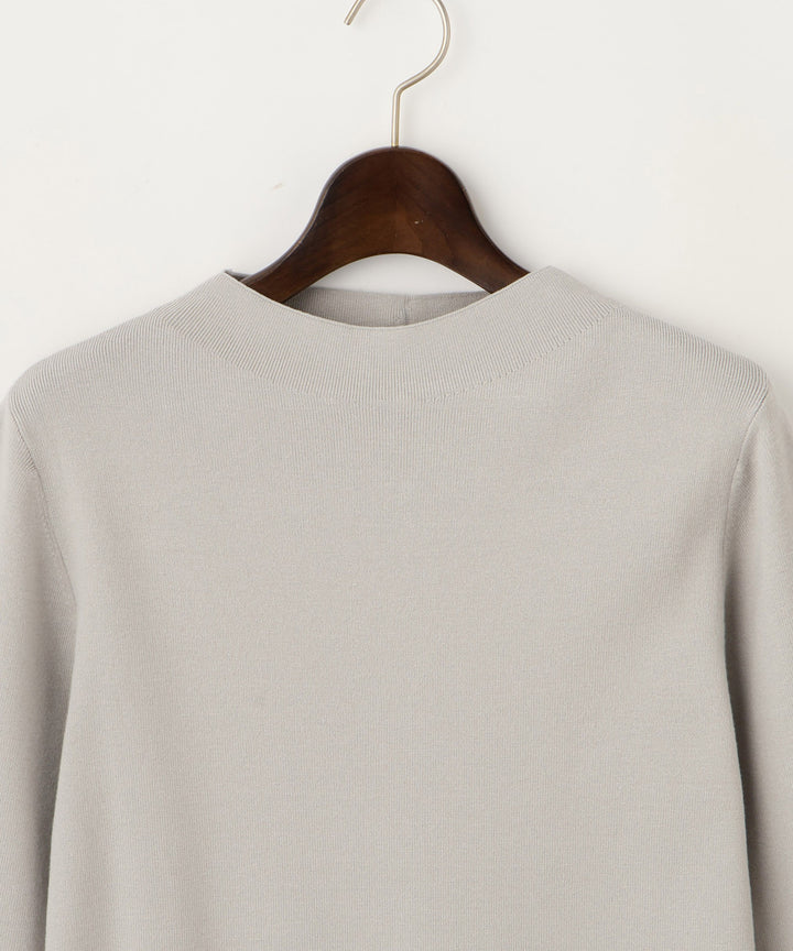 ハイゲージ総針ニット