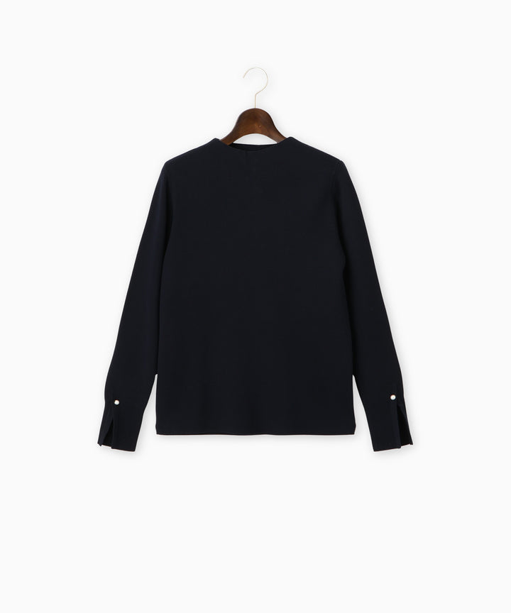 ハイゲージ総針ニット