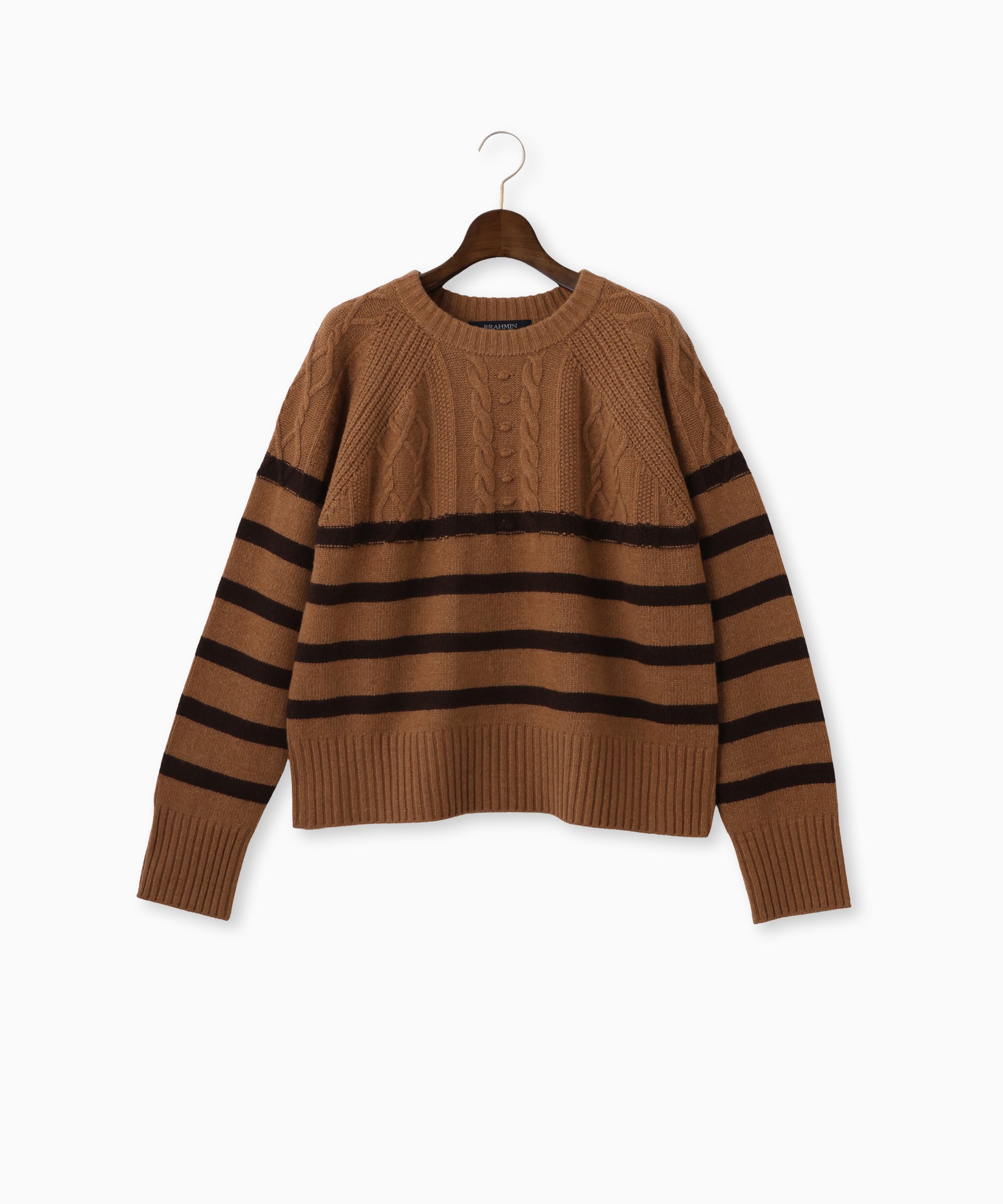 ボーダーミックスショートニット – FACE SANS FARD