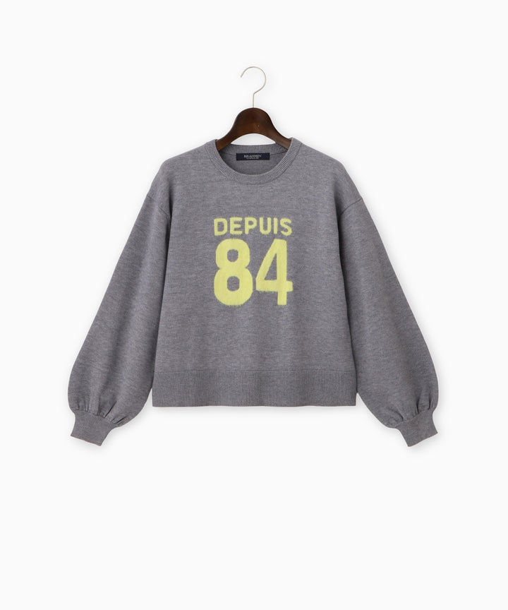 ナンバリングニット