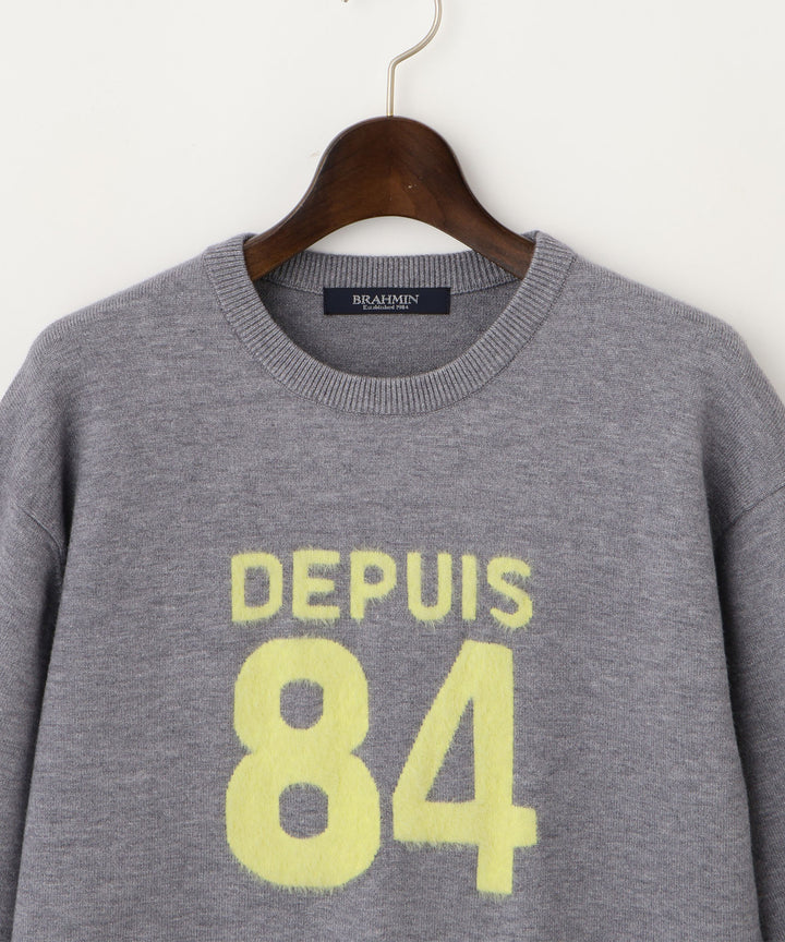 ナンバリングニット