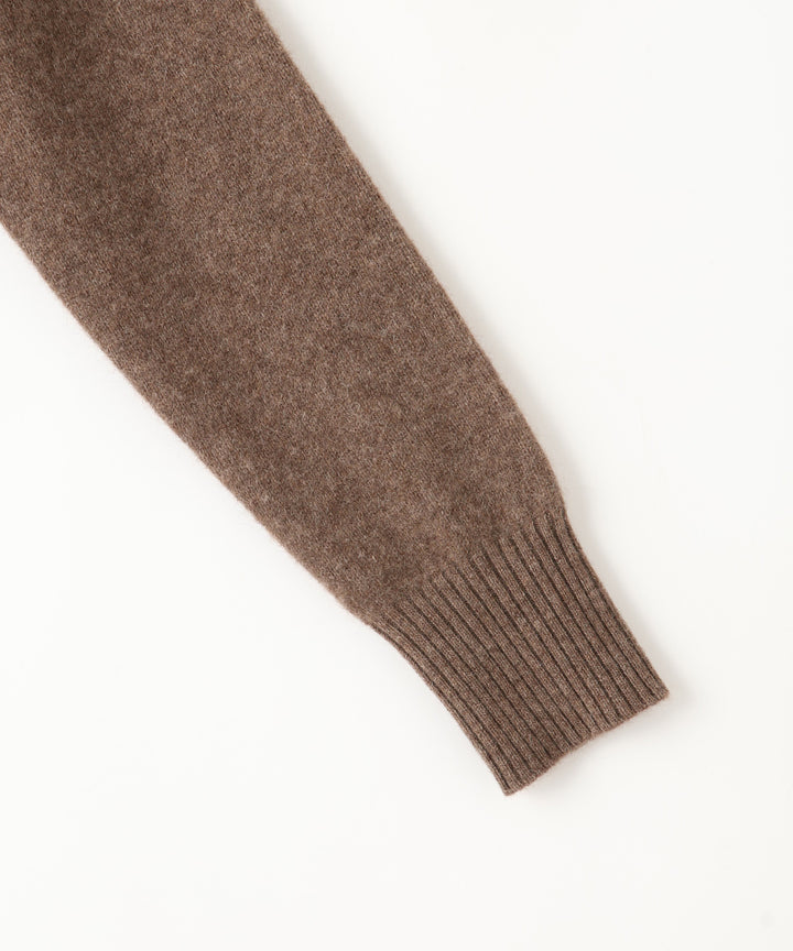 フード付きヤクニット