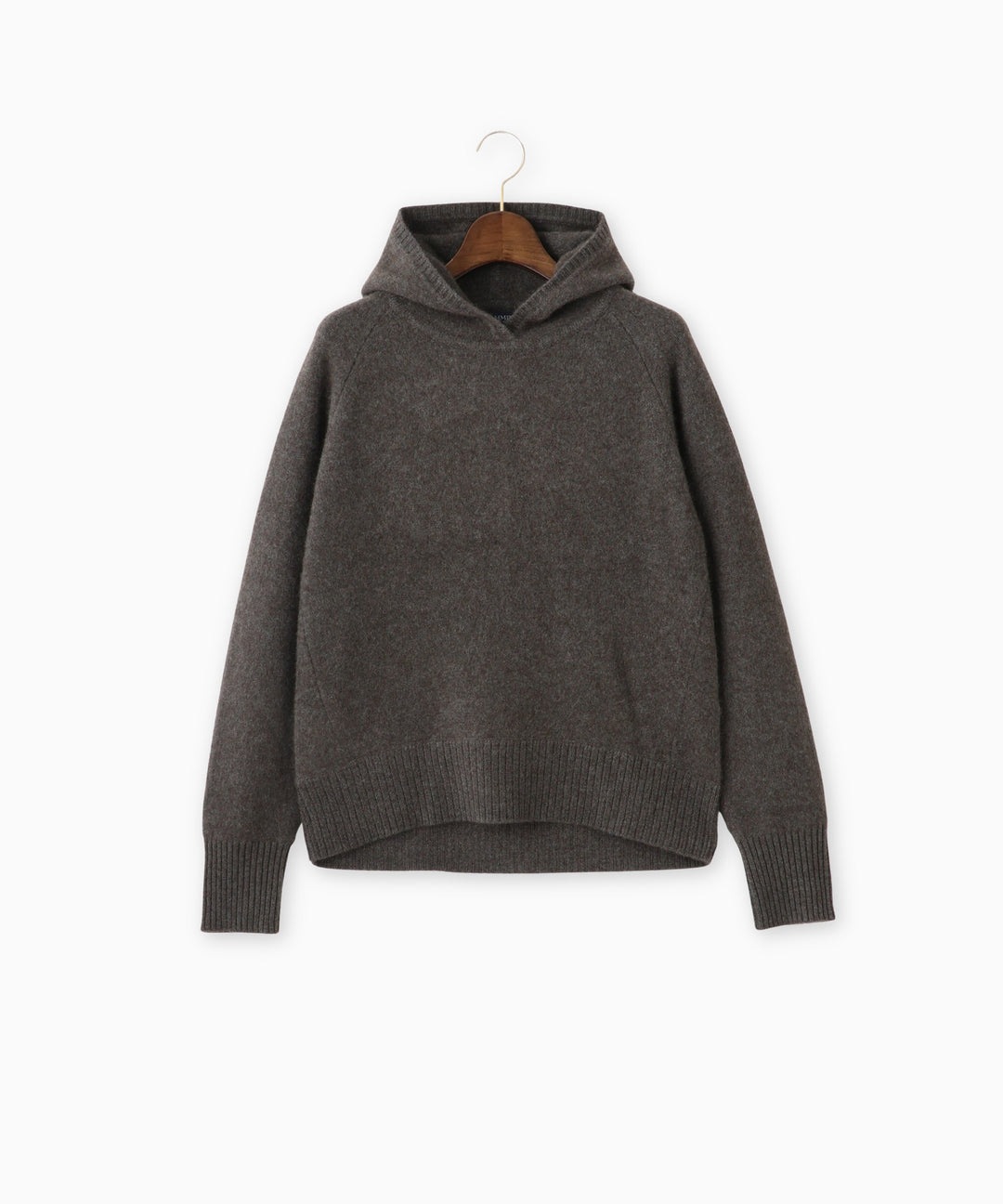 フード付きヤクニット