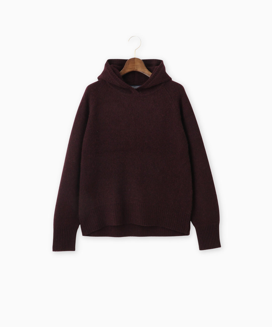 フード付きヤクニット