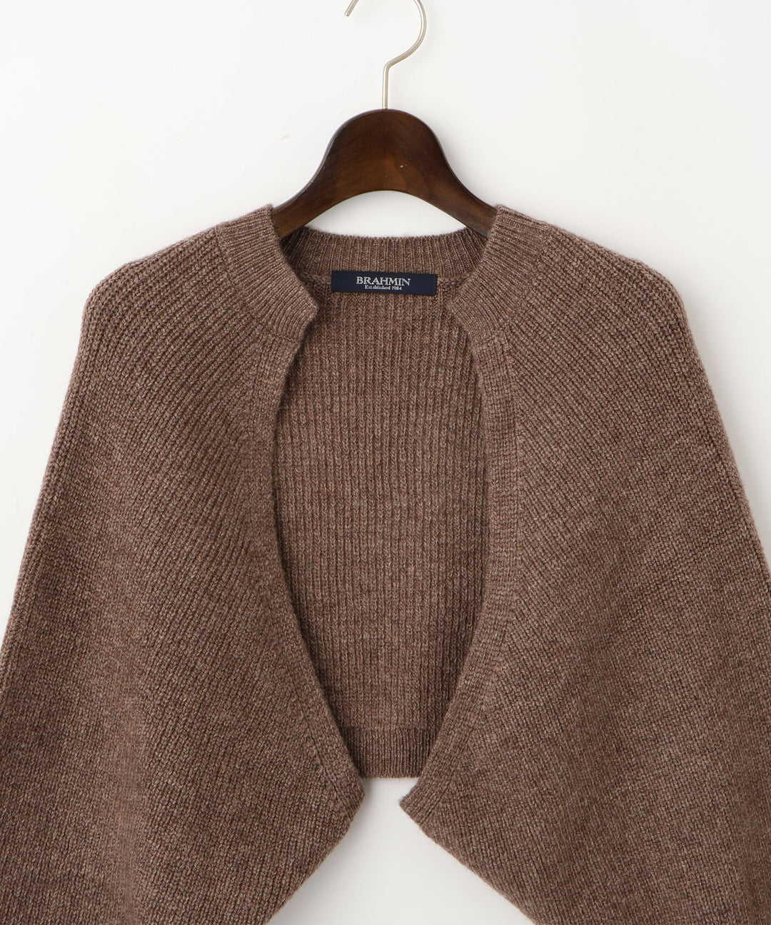 ウール混ボレロ