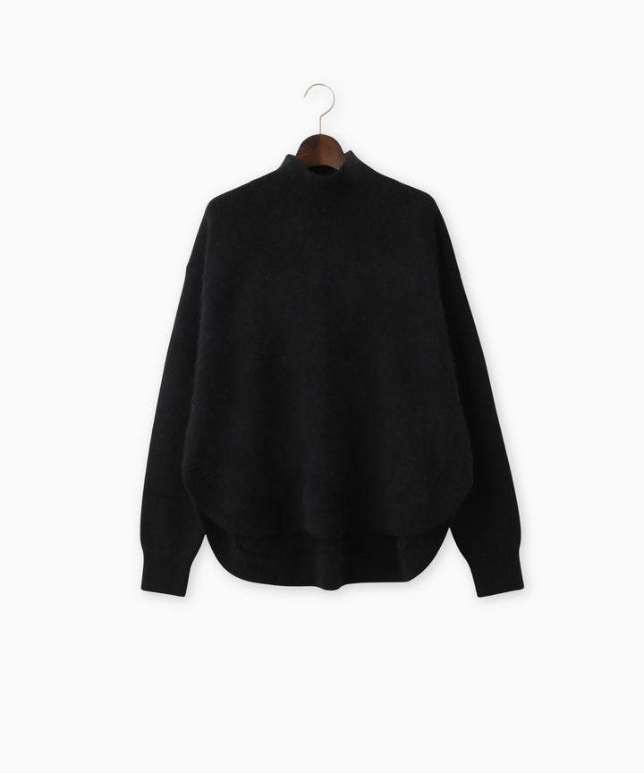 FOX混ラウンドヘムニットプルオーバー