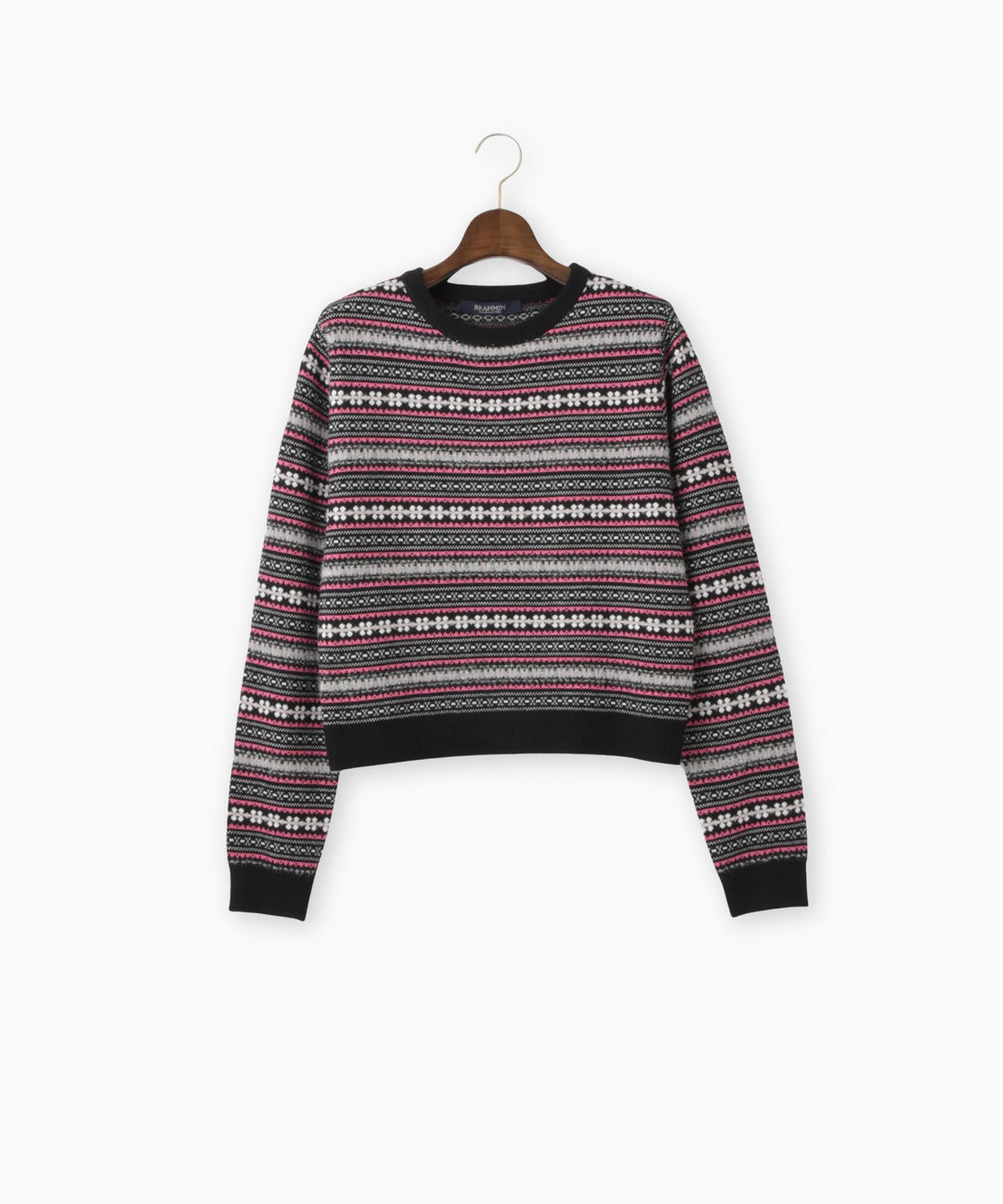 ポップカラーフェアアイルショートニット