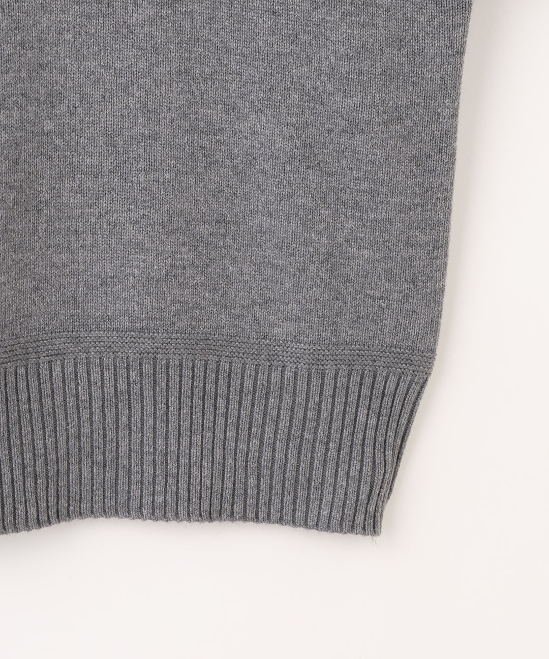 袖ファーベーシックニット