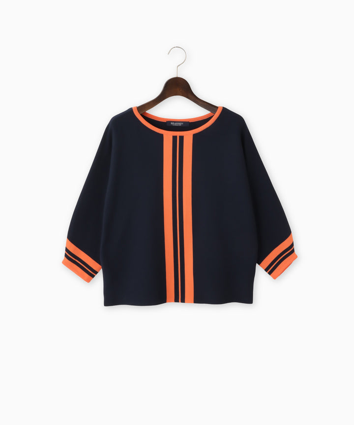 ドルマンスリーブニット