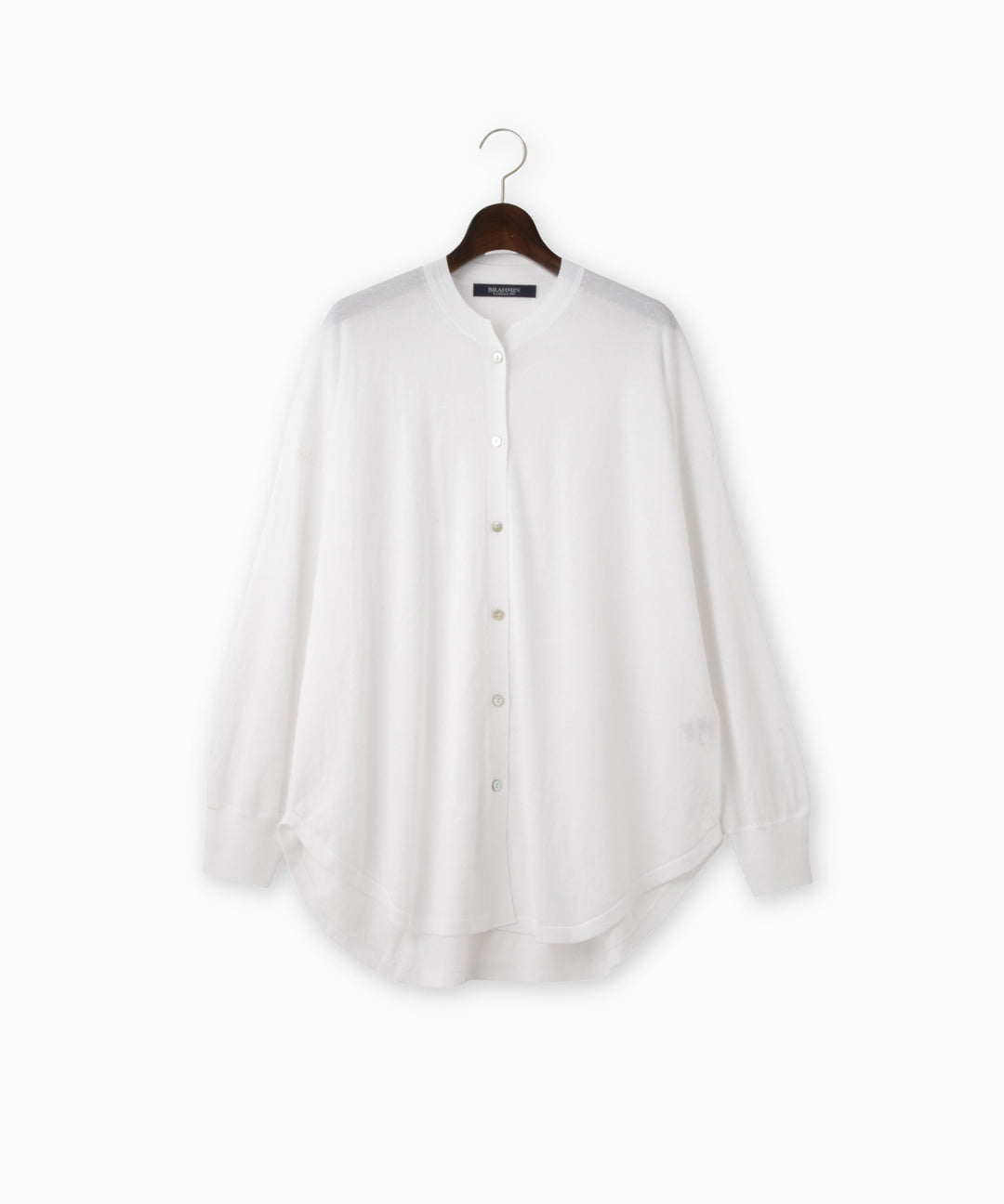 シャツテールニット