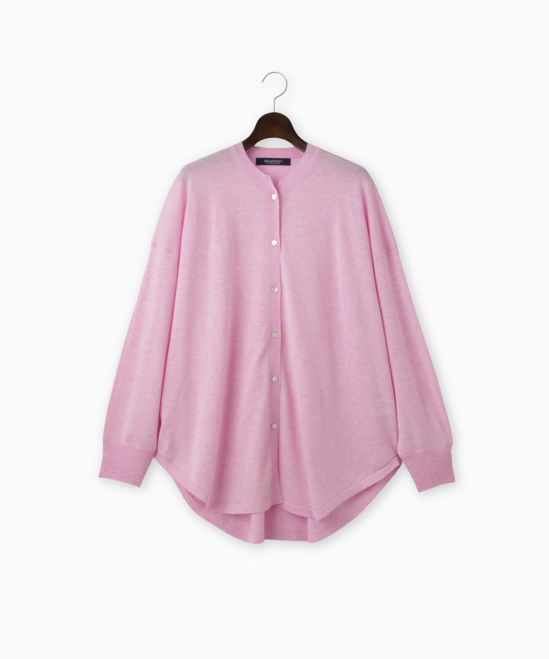 シャツテールニット