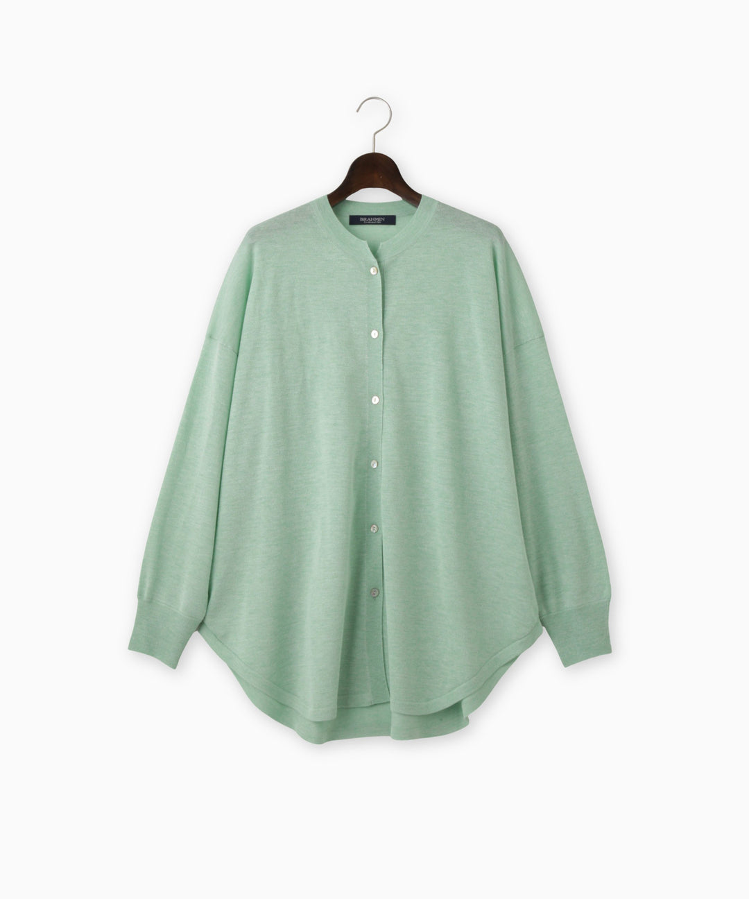 シャツテールニット