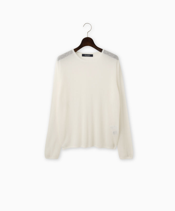 ウールカシミヤシアーニット