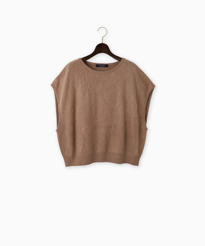 ウールカシミヤニットベスト