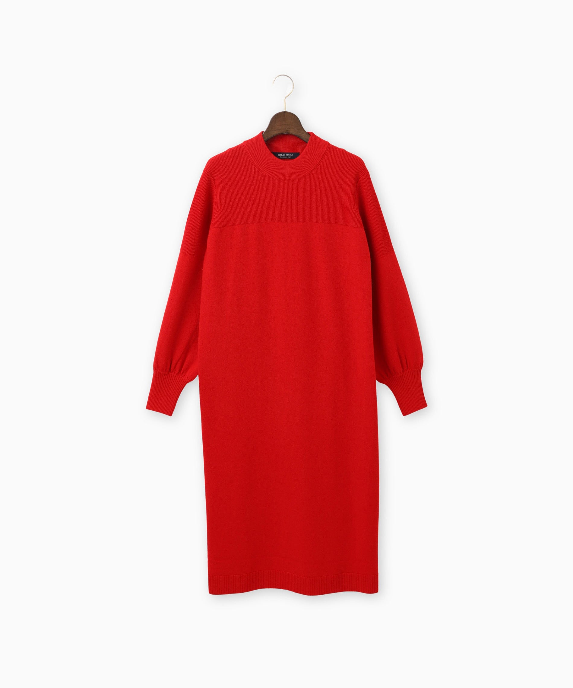 ZARA - ザラ ZARA ニット ワンピース ロング 長袖 シンプル S レッド 赤の通販 by ベクトル ラクマ店｜ザラならラクマ