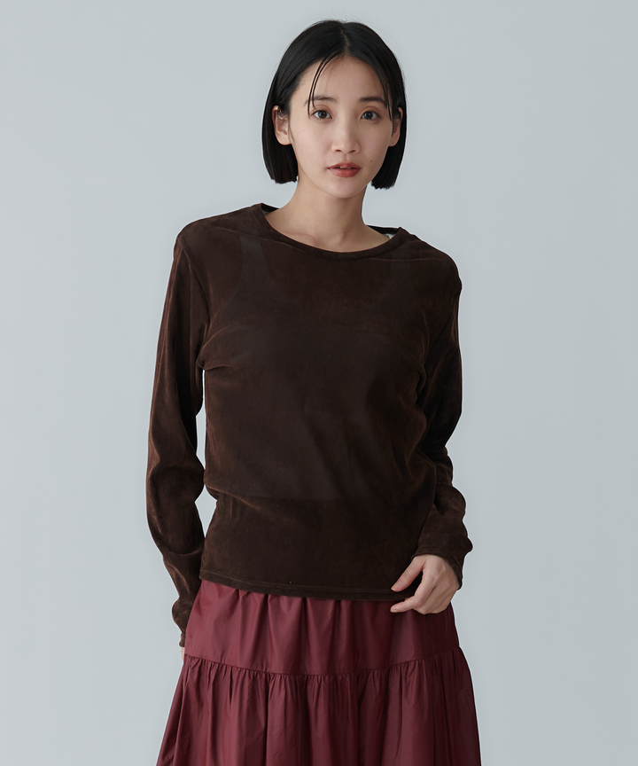 メッシュベロアロンT