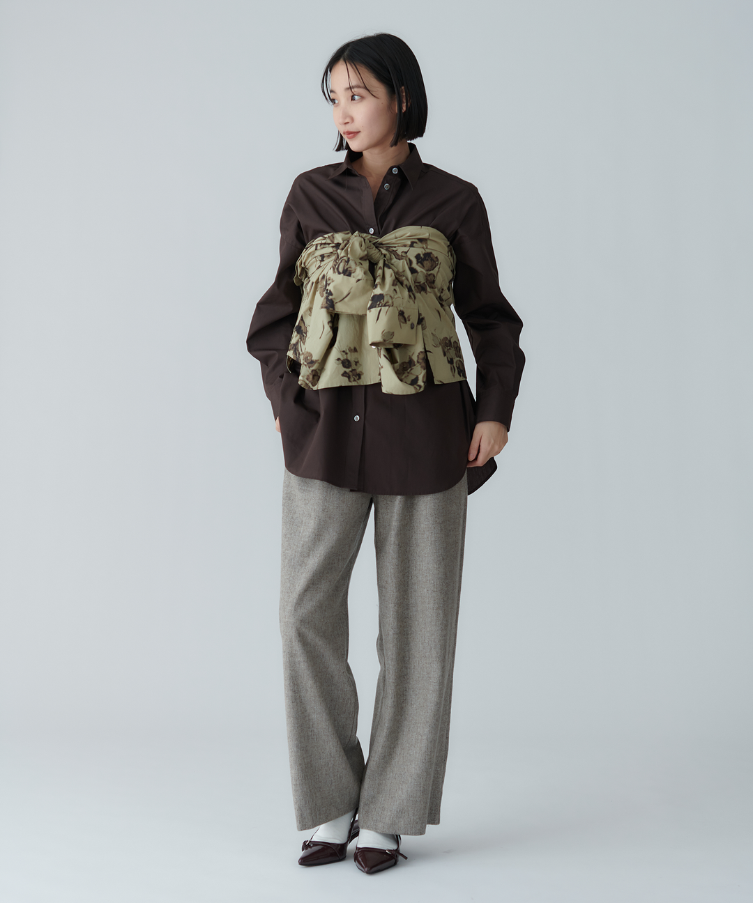 リラックスシルエットシャツ