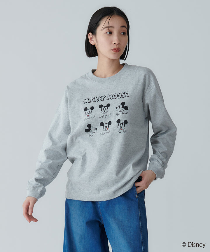 Disney（ディズニー）ミッキーデザインロンT