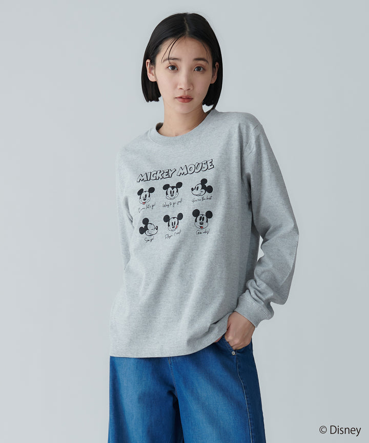 Disney（ディズニー）ミッキーデザインロンT