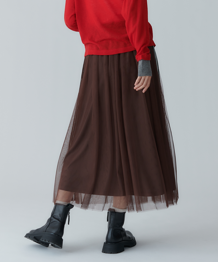 サイドラインチュールスカート