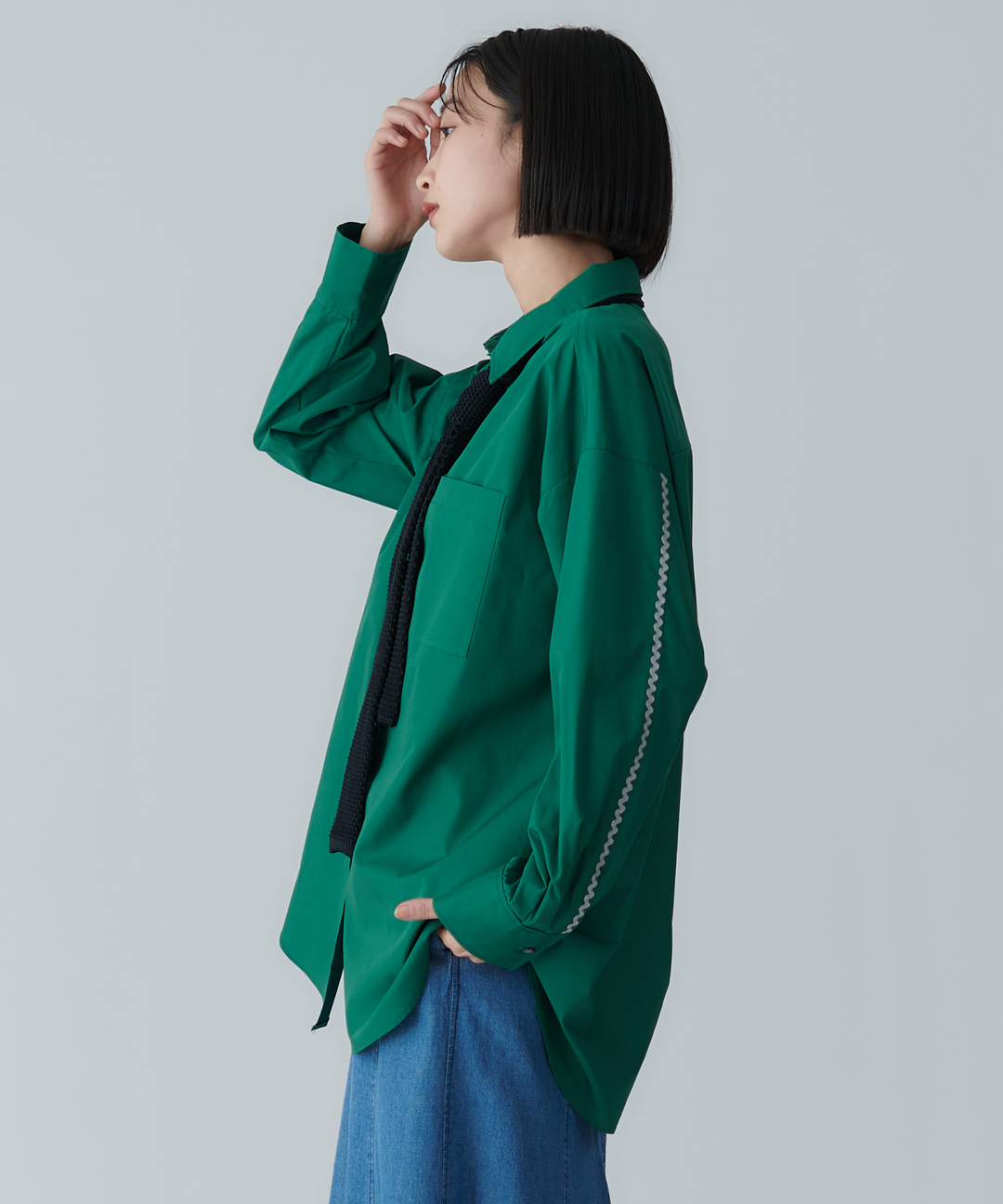 リラックスシルエットシャツ