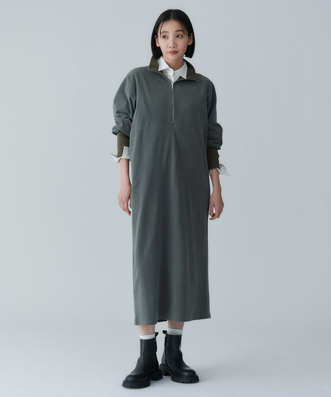 モデル H：165cm / 38 / ホワイト