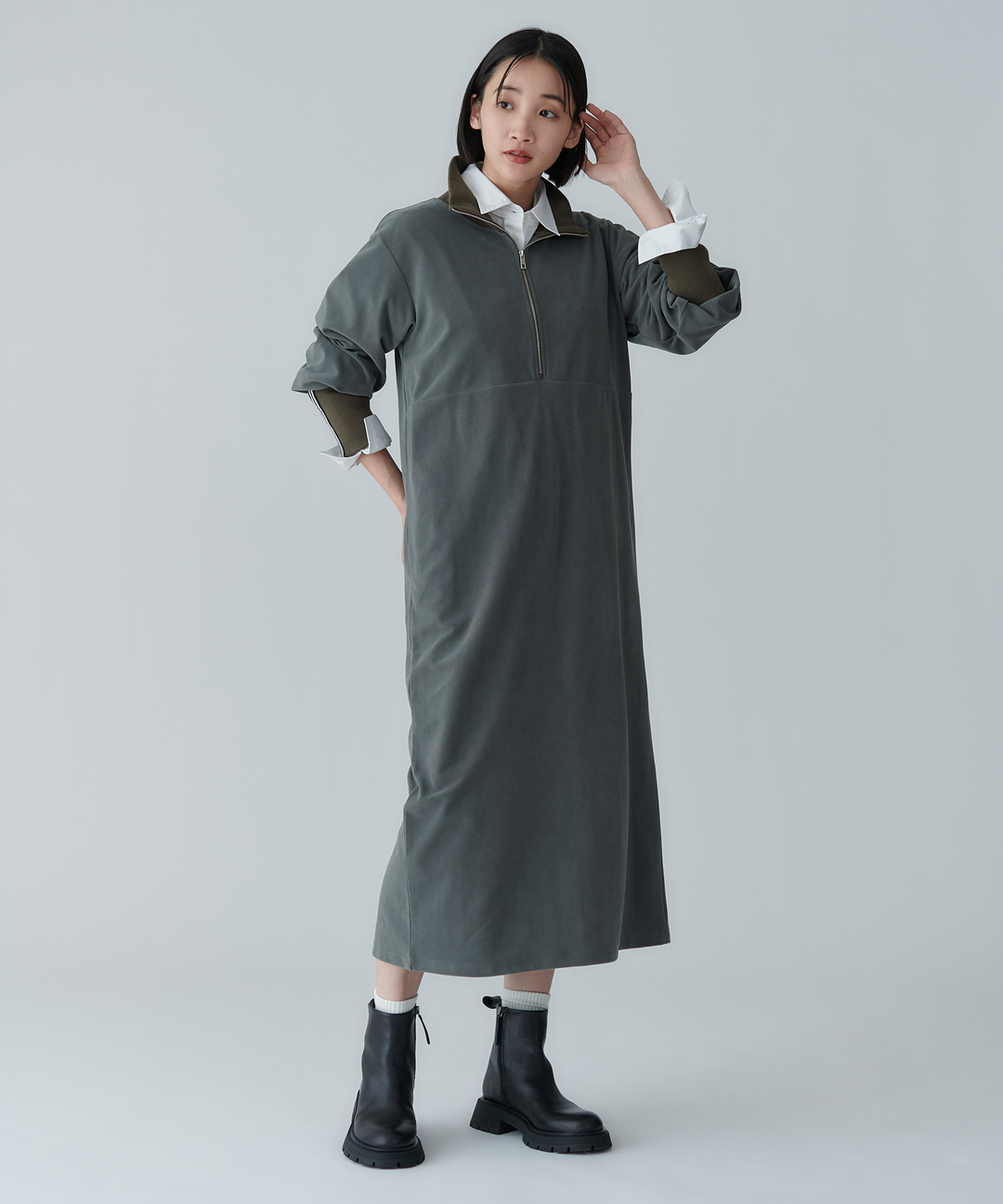 リラックスシルエットシャツ