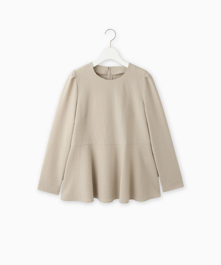 サッカーフリルカラーブラウス