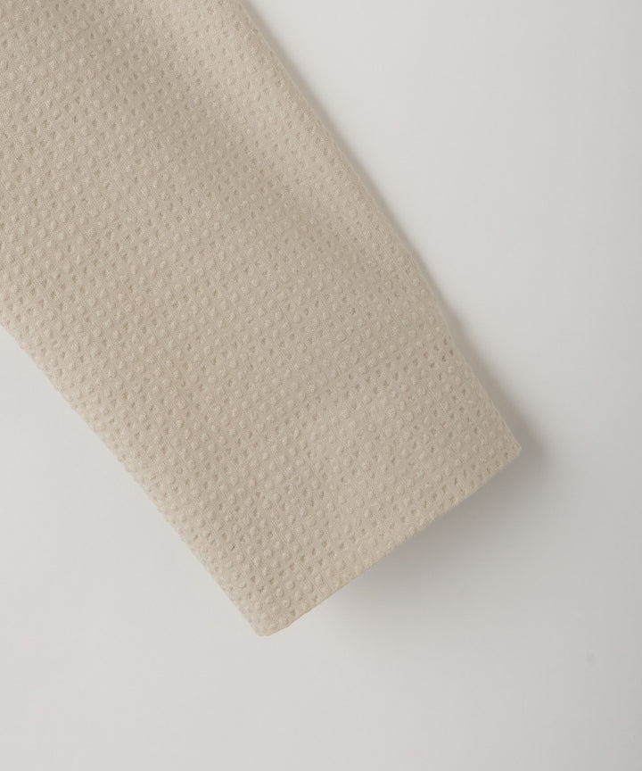 サッカーフリルカラーブラウス