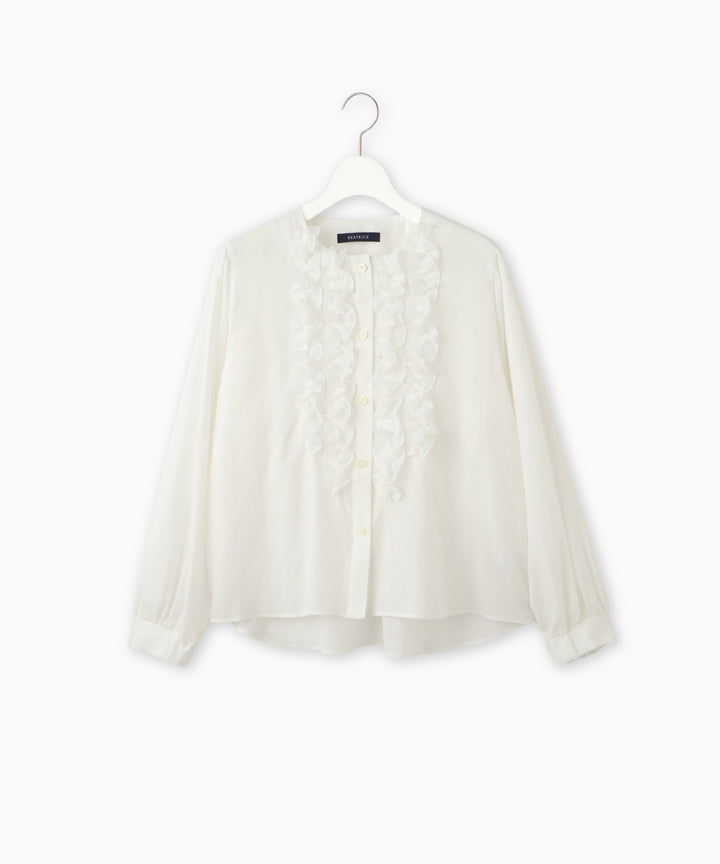 フリルブラウス